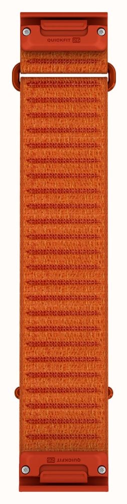 Garmin QuickFit Bands (26mm - Long) Autumn Orange ComfortFit Fabric - Strap Only 010-14508-15 - alternate view 2