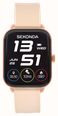 Sekonda Motion Go Smartwatch (37mm) Digital Display / Beige Silicone Strap 30290