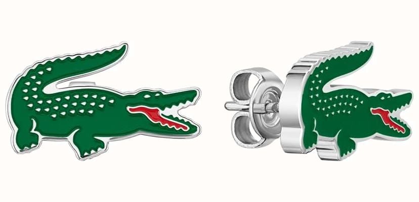 Lacoste ARTHOR Stainless Steel Link Bracelet With Crocodile