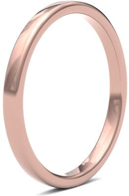 James Moore & Co | 9 karaat roségoud | 2 mm | medium | maat softcourt | ag_2lms-9r AG_2LMS-9R