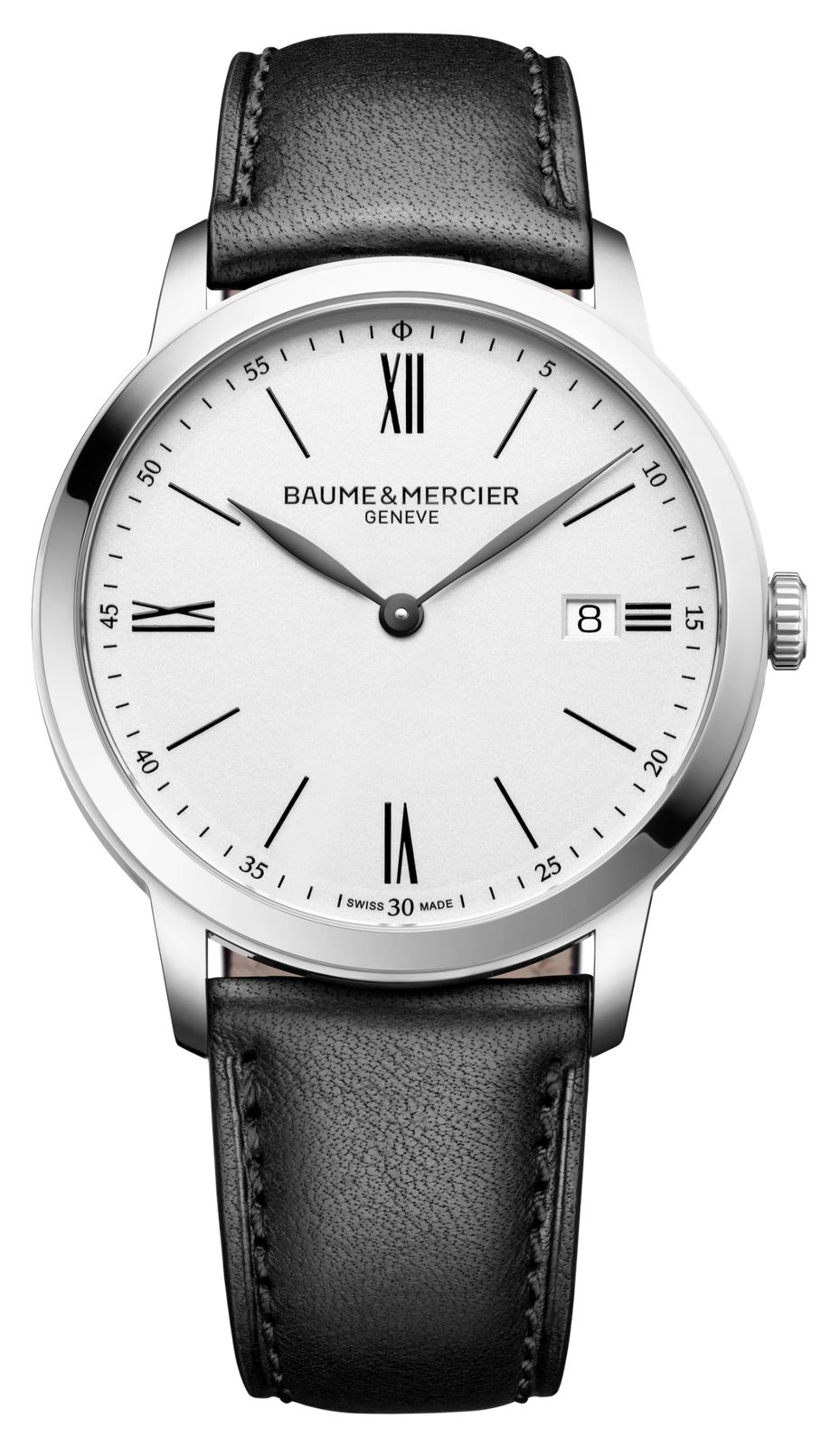 Baume & Mercier Classima quartz (40mm) cadran blanc opalin montre