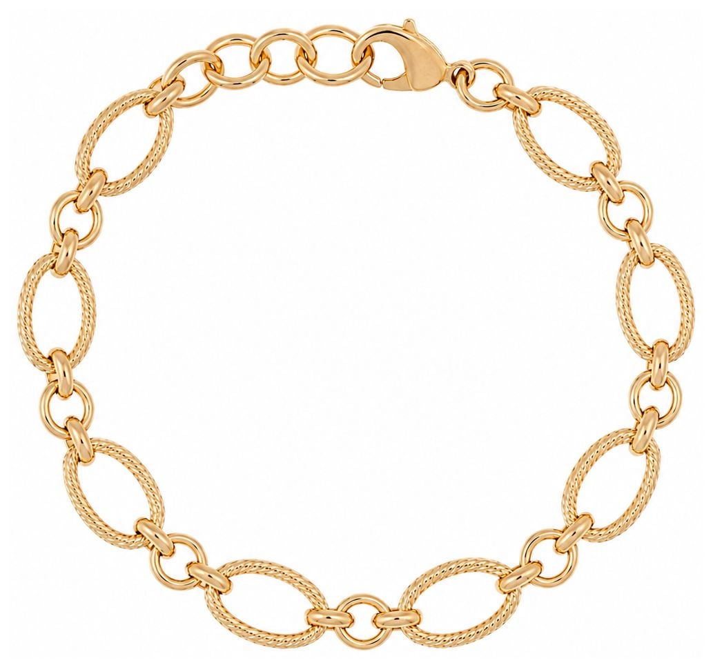 Burren 18k Gold Plated Chain Bracelet With Jewellery
