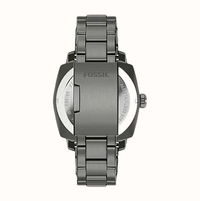 Fossil Machine 41 mm Three-Hand Date Smoke Stainless Steel Watch FS6185 - vista alternativa 2