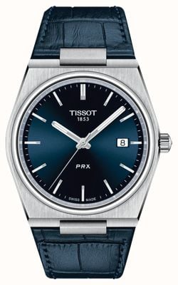 Tissot Prx 40 205 |ブルーダイヤル |ブルーレザーストラップ T1374101604100