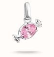 Thomas Sabo Candy Charm With Pink Zirconia – Connect CC1366-M02-9