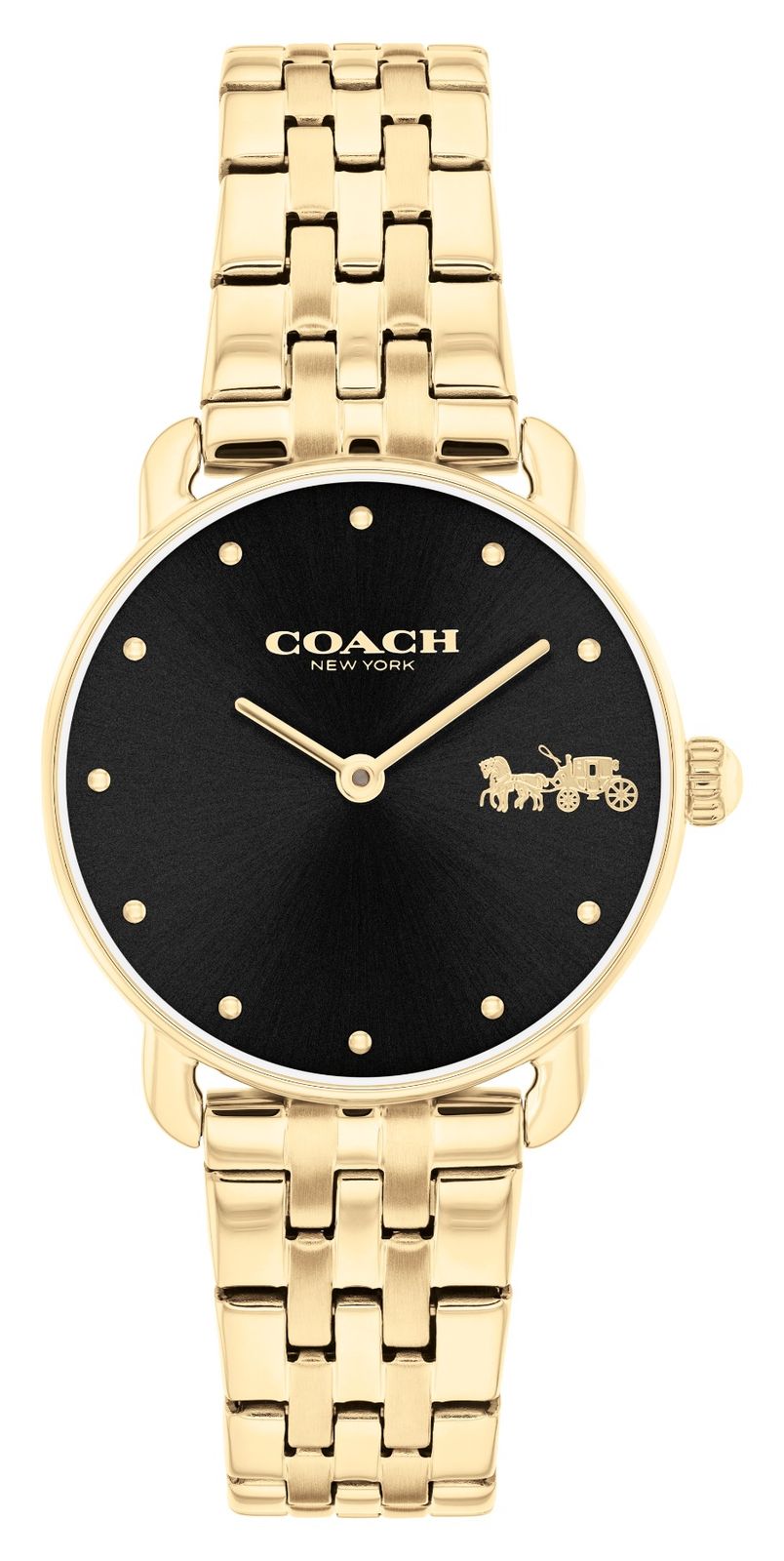 Coach Elliot (28 mm) pour femme, cadran noir / montre