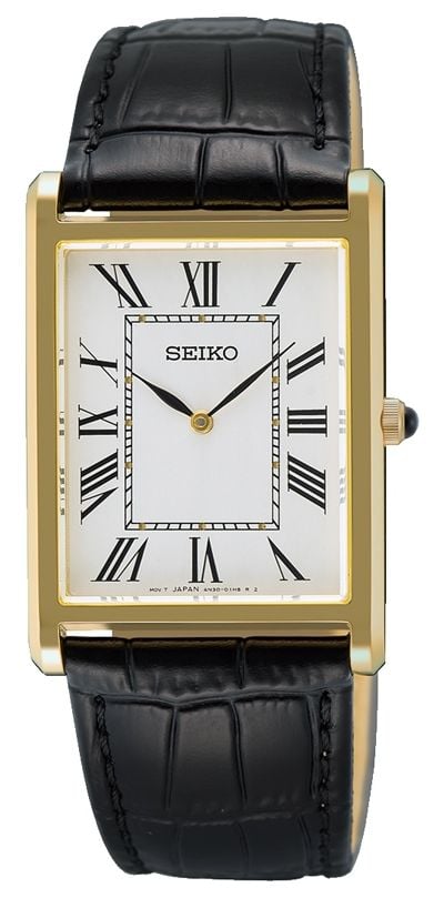 Seiko Robe classique (27,2 mm) cadran blanc / bracelet en montre