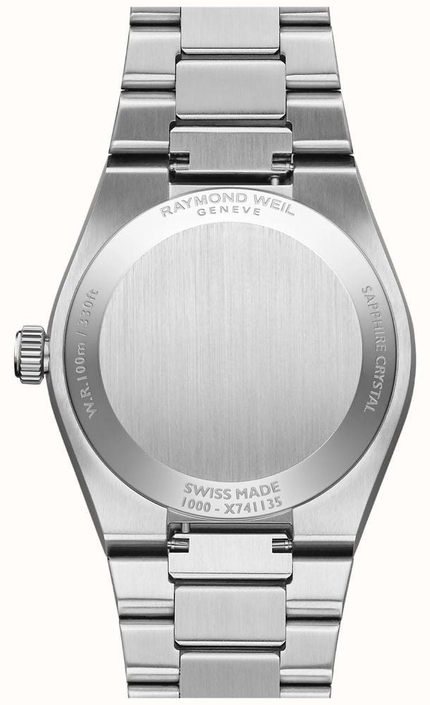 Raymond Weil A.R.T. Date Automatic (38mm) Graphite Sunray-Brushed Dial / Stainless Steel Bracelet 1000-ST-20001 - альтернативный вид 3
