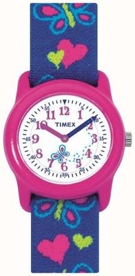 Timex Kinderuhr mit Schmetterlingsarmband für Kinder T89001