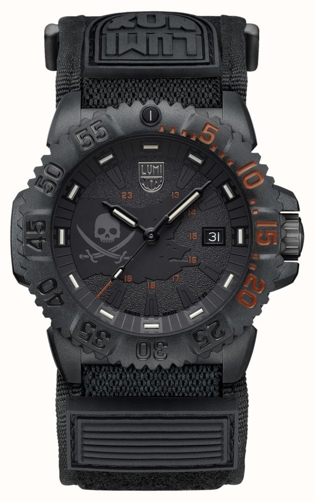 Luminox Navy SEAL Pirate Limited Edition (44mm) Black Dial