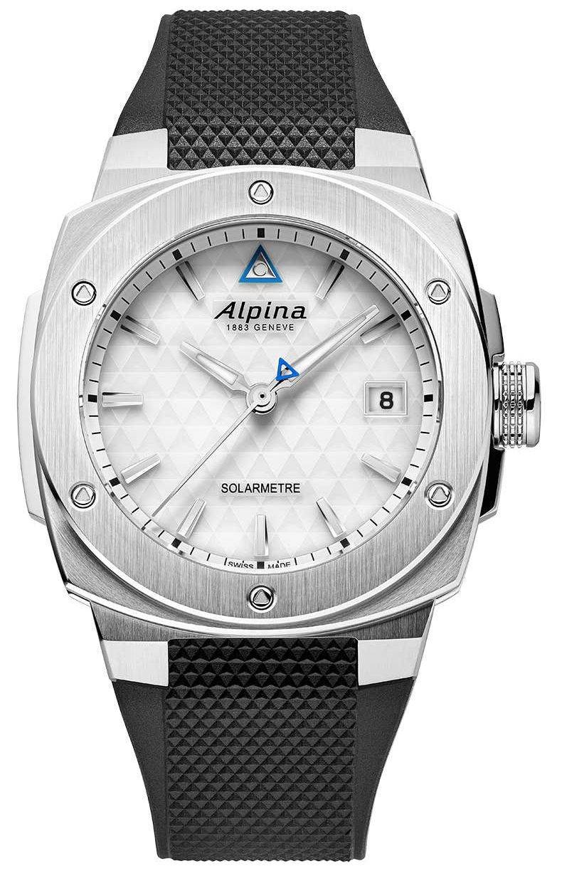 Alpina Alpiner Extreme Solameter (37,5 mm), cadran blanc Ã  montre