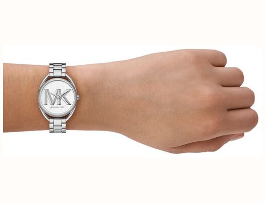 Michael Kors Leia Women's Silver Tone Dial Silver Tone Stainless Steel Bracelet MK7678 - alternative Ansicht 2