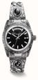 Thomas Sabo Watch With Western-style Ornaments And Onyx With Patterned Bracelet WA0457-201-203-40