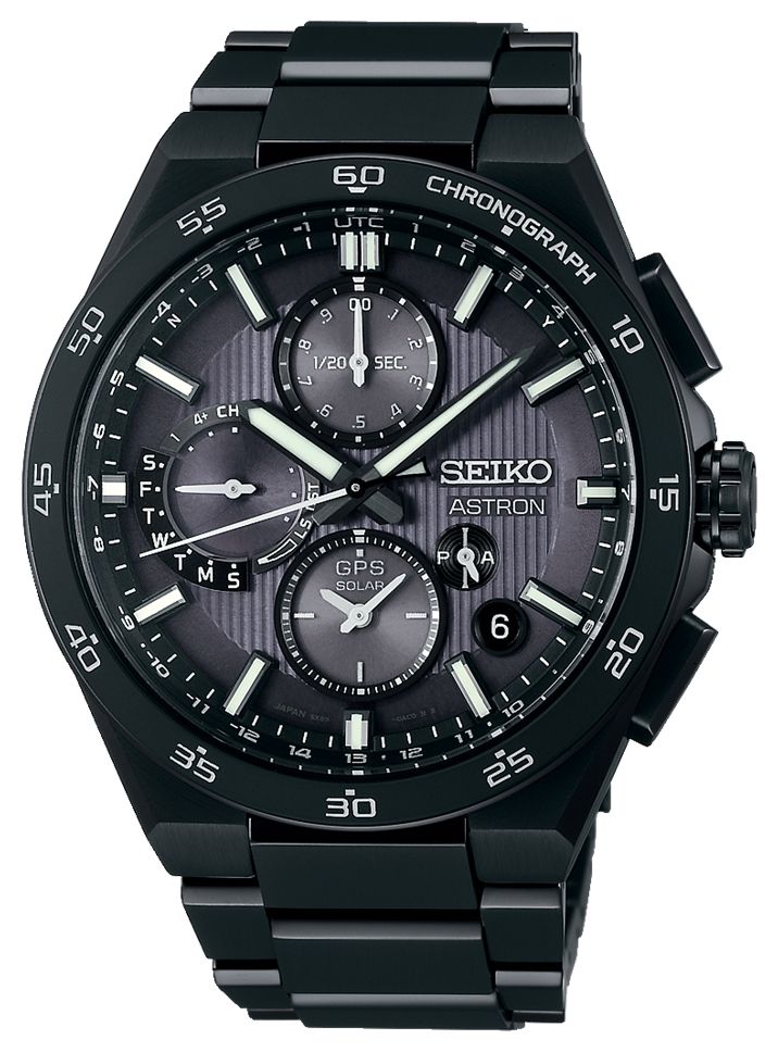 Seiko Chronographe solaire GPS Astron Â« Deep Night Â» 5x ( montre