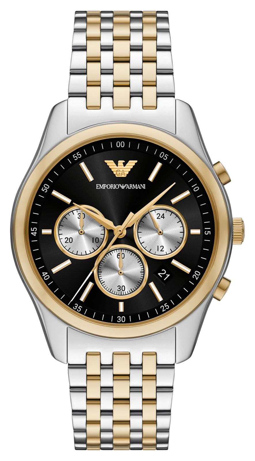 Emporio Armani Chronographe Ã  quartz (41 mm), cadran noir montre