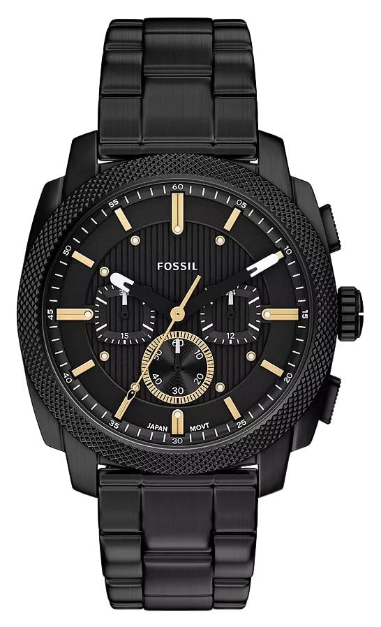 Fossil chronographe Machine 44mm acier inoxydable montre