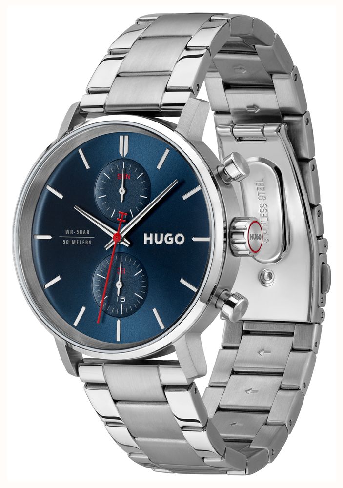 HUGO Takeoff (43mm) Blue Dial / Stainless Steel Bracelet 1530467 - 备用视图 2
