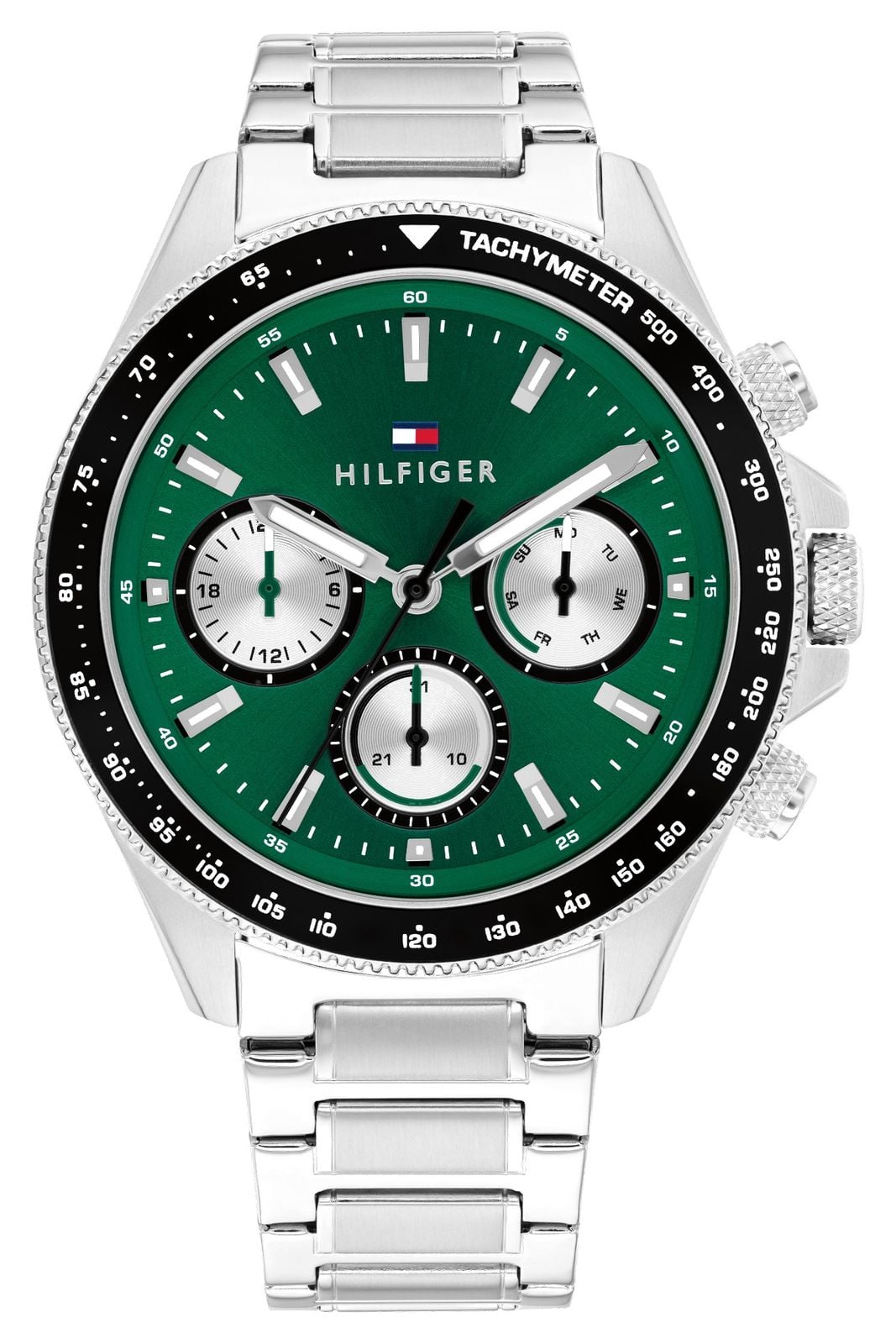 Tommy Hilfiger homme Clark (44 mm) cadran vert / montre