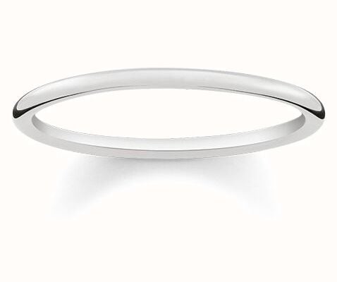 Thomas Sabo Glam And Soul | Sterling Silver Ring |EU 52 (UK L 1/2) TR2123-001-12-52