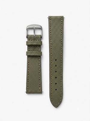 Damasko Ds30 20mm オリーブレザーストラップ 防水/低アレルギー時計 DS30 OLIVE STRAP ONLY