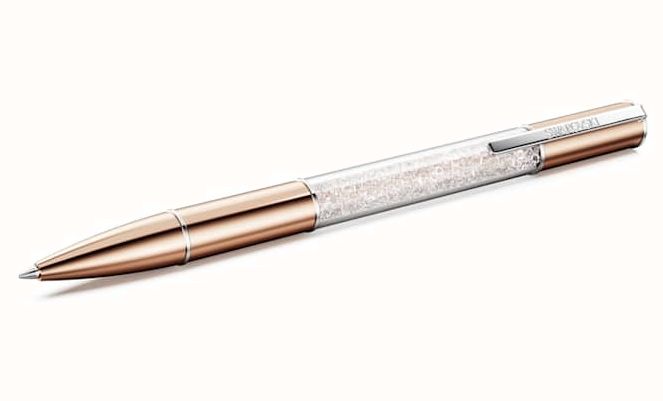 Swarovski Crystalline Lustre Ballpoint Pen Rose Gold Tone, Rose