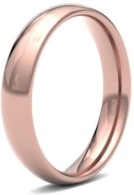James Moore & Co | 9 Karat Roségold | 4 mm | mittel | Größe traditioneller Hof | ag_4gmc-9r AG_4GMC-9R