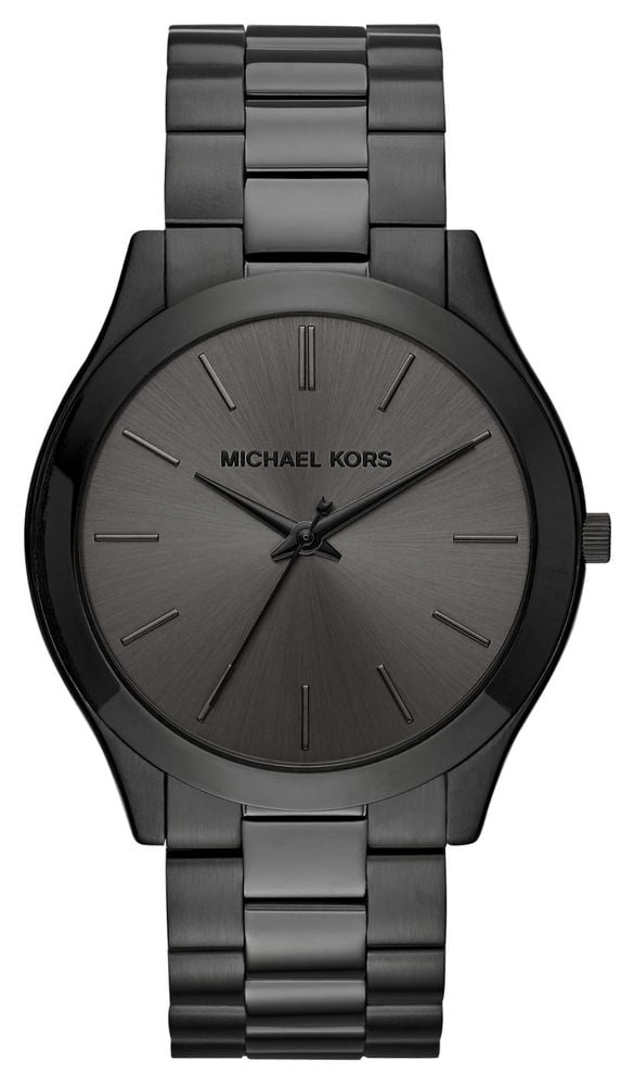 Michael Kors Slim Runway Black Monochrome Men s Watch MK8507 James Moore Co. Jewellers of Distinction Since 1997 in Kenilworth Warwickshire