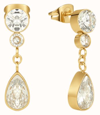 D.LOUISE Pear Drop Earrings With Stones NAE-20