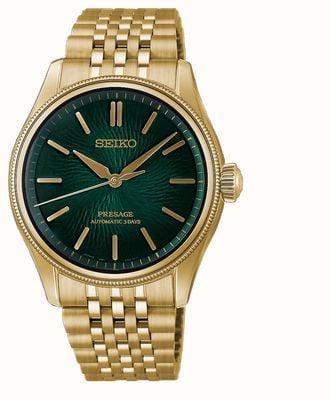 Seiko Presage Classic Series x Tradman's Bonsai Limited Edition 松叶色绿款 HCC009J1