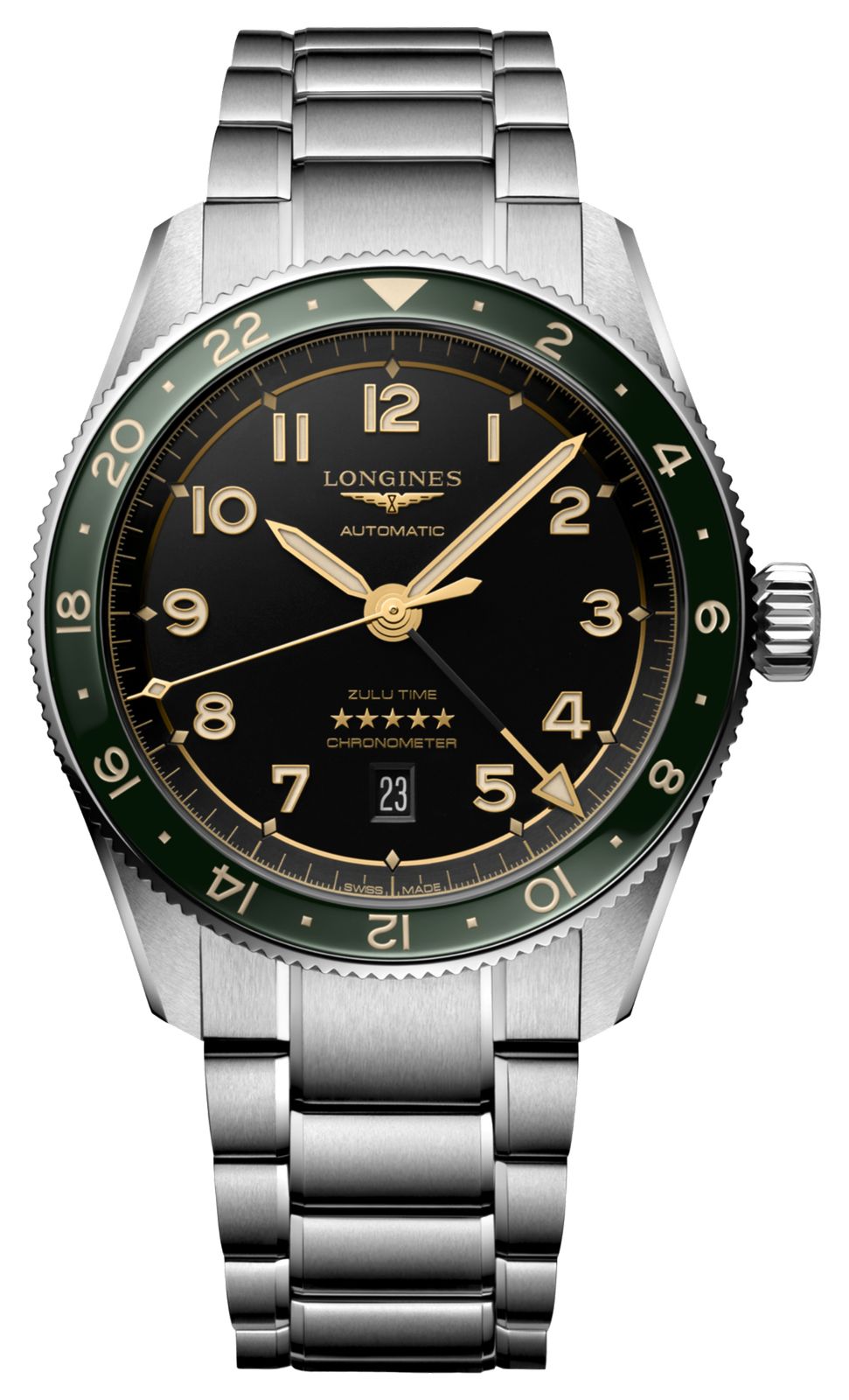 LONGINES automatique Spirit Zulu Time GMT (42 mm) montre