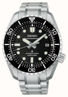 Seiko Réinterprétation du modèle « Marinemaster » de 1968 de Prospex, finition noir satiné HBF001J1