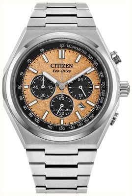 Citizen Cadran saumon texturé Forza super titane (42 mm) / bracelet super titane CA4610-85Z