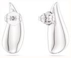 Swarovski Swarovski Classica drop earrings, Round cut, White, Sterling silver 5745016 - vista alternativa 3