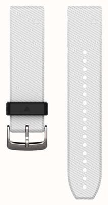 Garmin Bracelet en caoutchouc blanc seulement quickfit 22mm 010-12500-01