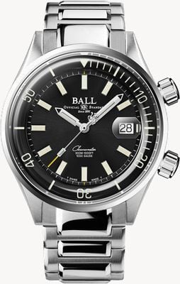Ball Watch Company Taucherchronometer mit schwarzem Zifferblatt DM2280A-S1C-BK