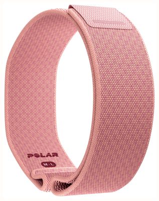 Polar ループピンクソフトウィーブバンド（S-L） - ストラップのみ 910117334