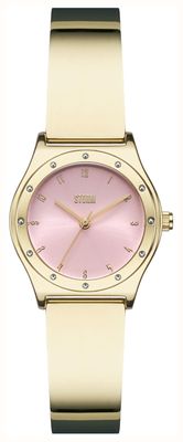 STORM MARLENA GOLD PINK (27mm) Pink Dial / Gold PVD Stainless Steel Bracelet 47560/GD/PK