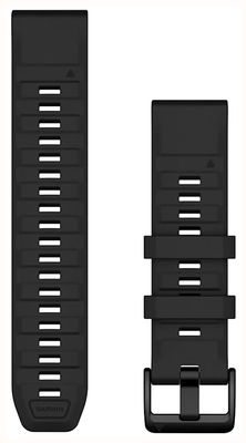 Garmin Quickfit® 22 表带（22 毫米）黑色硅胶 010-13392-02