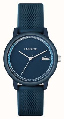 Lacoste Femmes 12.12 | cadran bleu | bracelet en silicone bleu 2001290