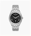 Fossil Campbell 42 mm Three-Hand Day-Date Stainless Steel FS6239