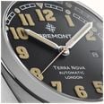 Bremont Terra Nova Date Automatic (40.5mm) Gradient Anthracite Metal Dial / Stainless Steel Bracelet TN40-DT-SS-BK-B - vista alternativa 4