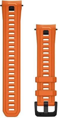 Garmin 22mm Ember Orange Silicone Watch Band (Instinct E – 45mm) 010-13398-03