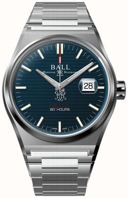 Ball Watch Company Roadmaster m perseverer (43 mm) esfera azul marino / brazalete de acero inoxidable NM9352C-S1C-BE