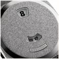 Bremont Terra Nova Jumping Hour Automatic (35mm) Frosted Dial / Grey Nubuck Leather Strap TN35-JH-FS-CC-L-S - vista alternativa 5