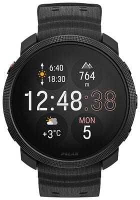 Polar Vantage M3 Multisport-GPS-Smartwatch, Nachtschwarz (S-L) 900112398