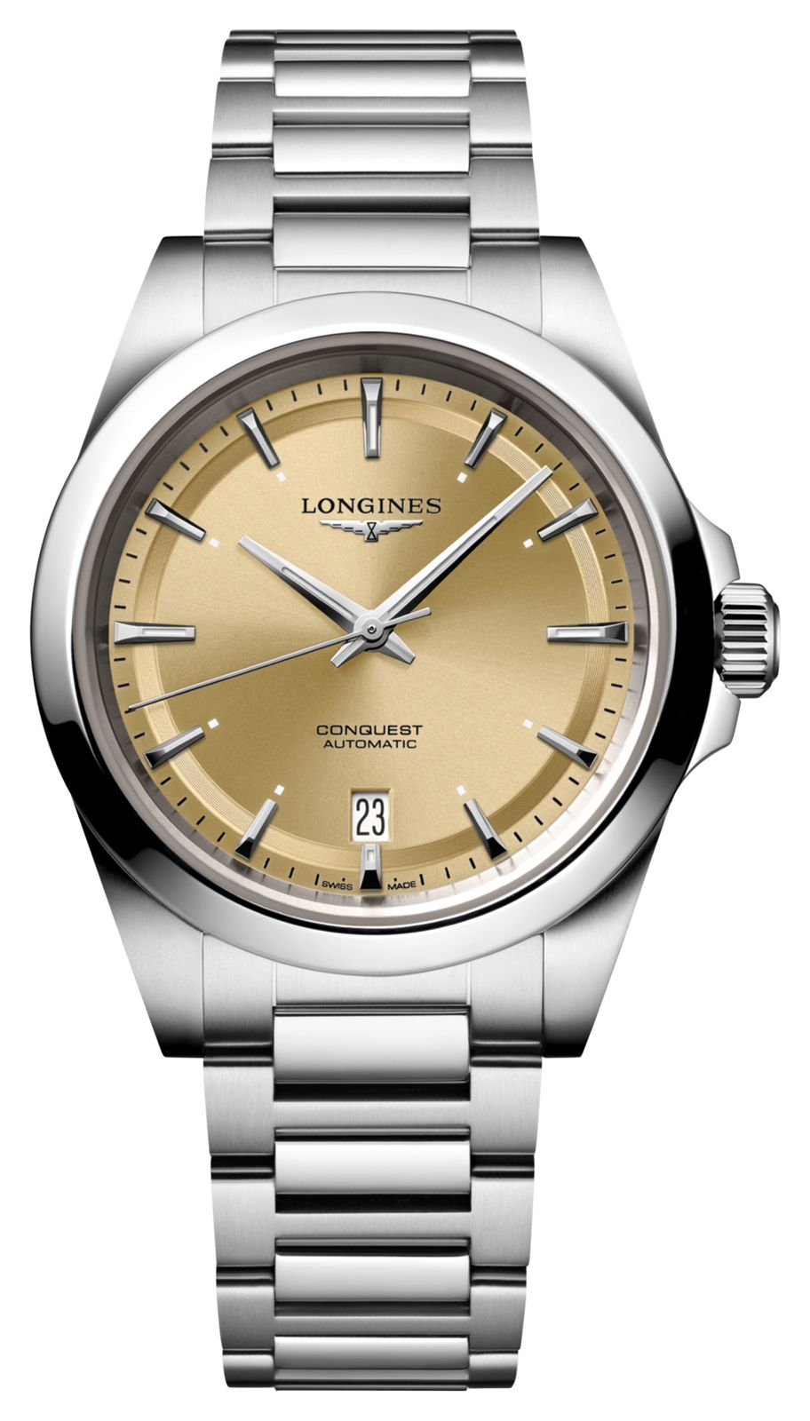 LONGINES Conquest automatique (38 mm) cadran champagne montre