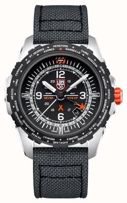 Luminox Bear Grylls Survival 3760 Air Series Grey cordura Strap | Black Dial XB.3761