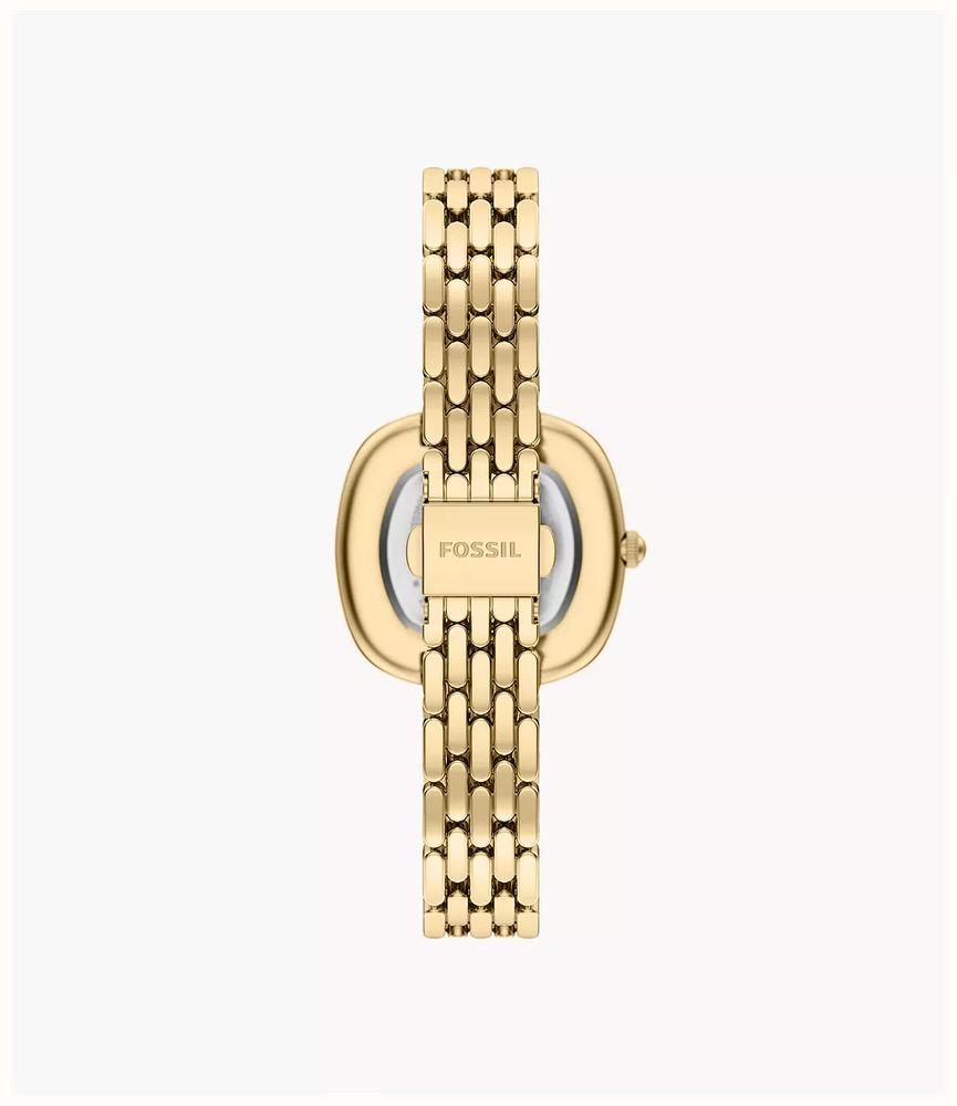 Fossil Emerson 30 mm Three-Hand Gold-Tone Stainless Steel Fossil Watch ES5506 - alternate view 2