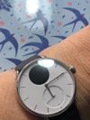 Customer picture of Withings ScanWatch - Hybrid Smartwatch with ECG (38mm) White Hybrid Dial / Black Silicone HWA09-MODEL 1-ALL-INT