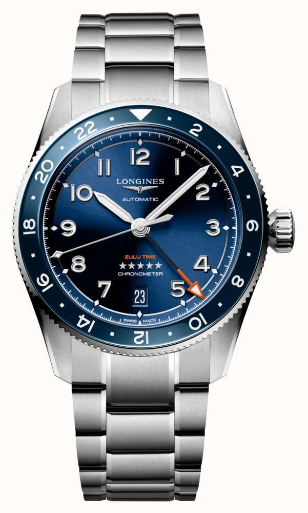 LONGINES スピリット ズールー GMT (39mm) L38024936 - First Class Watches™ JPN